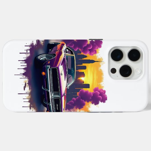 Street Style Muscle Car  Case-Mate iPhoneケース (裏面 (横))