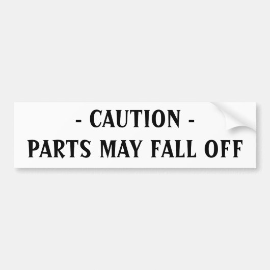 Streetbikeの極度なステッカー バンパーステッカー (正面)