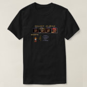 Streets of Rage 2 – Select Skate  Tシャツ (デザイン正面)