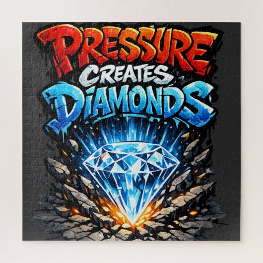 Streetwear Motivation Graphic ジグソーパズル (縦)