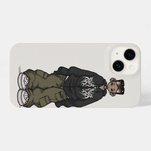 streetwear phonecases  iPhoneケース (裏面横)