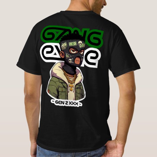 Streewear best design tシャツ (裏面)