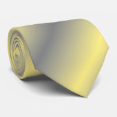 Streifen gelb grau stripes yellow gray grey ネクタイ (ロール)