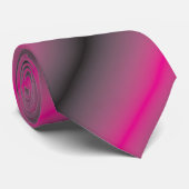 Streifen magenta schwarz stripes black ネクタイ (ロール)