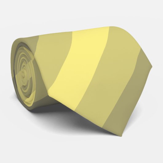 Streifen stripes grau gelb gray grey yellow ネクタイ (ロール)