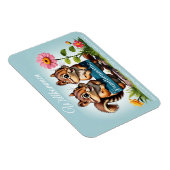 Streifenhörnchen informieren マグネット (右側)