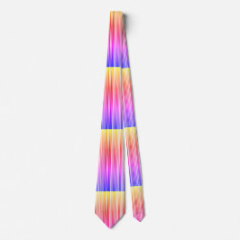 Streifenmuster regenbogenfarben ネクタイ