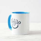 Strenght is Unbreakable Calm - Motivational Mug マグカップ (正面左)