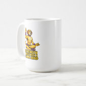 Strength Begins with a Calm Mind コーヒーマグカップ (正面左)