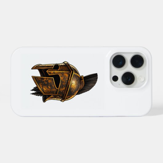 Strength. Discipline. Protection. iPhoneケース (裏面横)