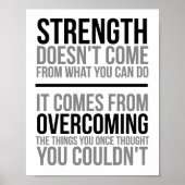 Strength Doesn't Come From What You Can Do ポスター (正面)