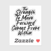 Strength From Within Mindset シール (シート)