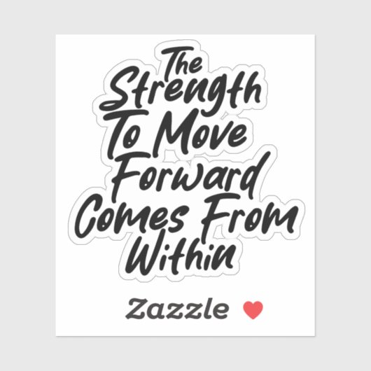 Strength From Within Mindset シール (シート)