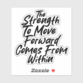 Strength From Within Mindset シール (シート)