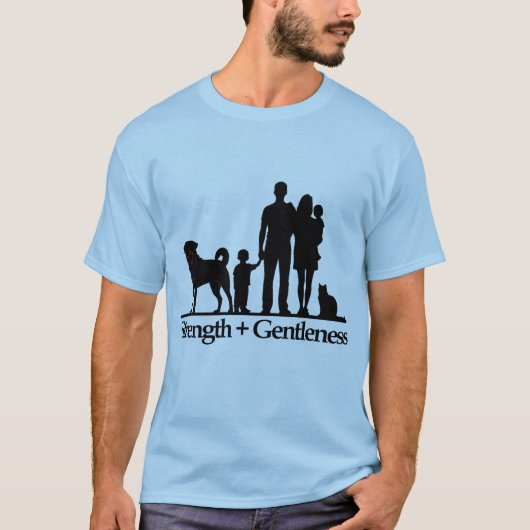 Strength + Gentleness Tシャツ (正面)
