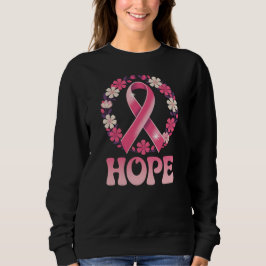 Strength Hope – 乳がんサバイバー啓発P スウェットシャツ