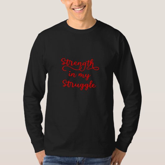 Strength in My Bugtion Premium Tシャツ (正面)