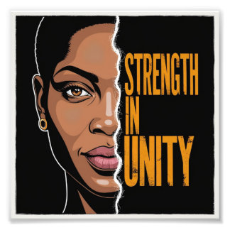 Strength in Unity – アフリカ美術プリントの強化 フォトプリント