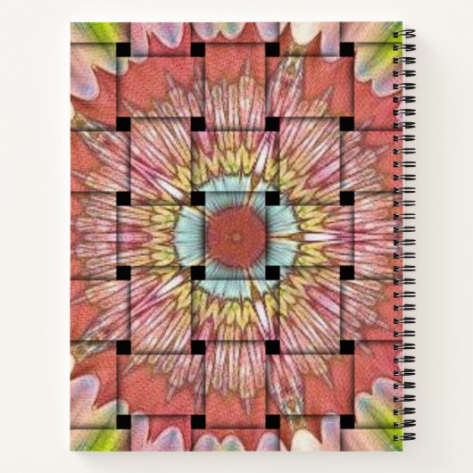 Strength in Weaves:アフリカ織りアートIsaiah 41:10 ノートブック (裏面)