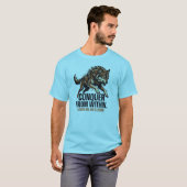 Strength Is Endurance Wolf T-Shirt – Conquer From  Tシャツ (正面フル)