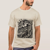 Strength Mode: Athletic Energy Design Tシャツ (正面)