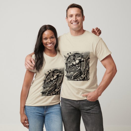 Strength Mode: Athletic Energy Design Tシャツ (ユニセックス)