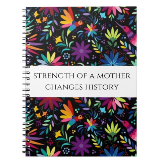 "Strength of a Mother" - Journal/Notebook ノートブック (正面)
