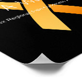 Strength Of A Warrior Crps Awareness  ポスター (角)