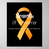 Strength Of A Warrior Crps Awareness  ポスター (正面)