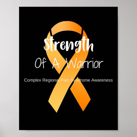 Strength Of A Warrior Crps Awareness  ポスター (正面)