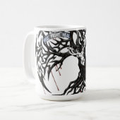 Strength Through Pain – Motivational Quote Drinkin コーヒーマグカップ (正面左)