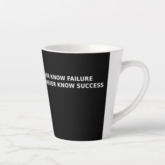*Strength Through Struggle – Success Mindset Mug カフェラテマグ (右)