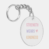 Strength Wears Kindness port key キーホルダー (正面左)