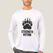 Strength Within – Pet Lover Embroidery Digitizing トライブレンドＴシャツ (正面)