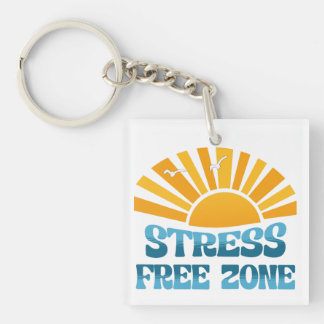 Stress Free Zone キーホルダー