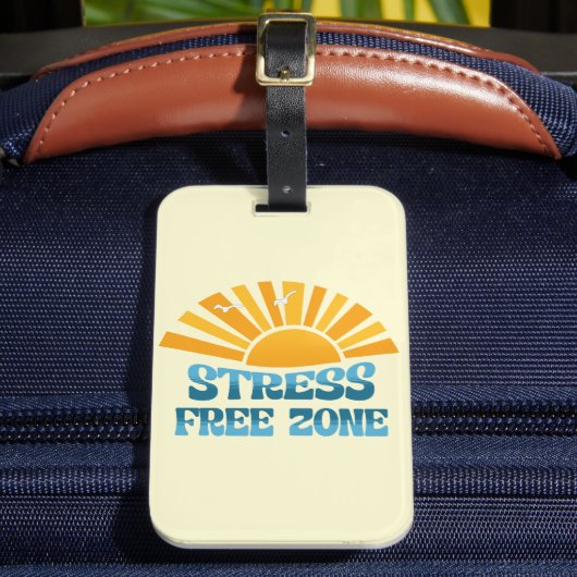 Stress Free Zone ラゲッジタグ (正面インサイチュ2)