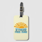 Stress Free Zone ラゲッジタグ (正面縦)