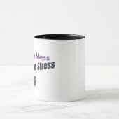 Stress Survivor Mug – Funny Resilience Gift マグカップ (中央)