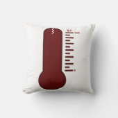 Stress Thermometer Pillow クッション (正面)