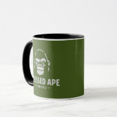 Stressed Ape Studios Green Logo マグカップ (正面左)