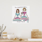 Stressed BackwardsはDessertsポスター ポスター (キッチン)