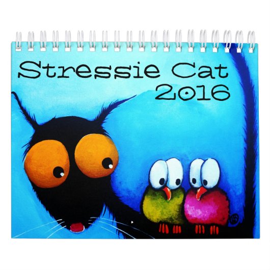 Stressie猫2016のカレンダー カレンダー (カバー)