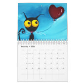 Stressie猫2016のカレンダー カレンダー (2月 2026)