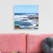 Stretch Canvas Print-海 – 無限のリターン キャンバスプリント (インサイチュ (リビング))