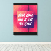 Stretched Canvas Print キャンバスプリント (インサイチュ (ウッドフロア))