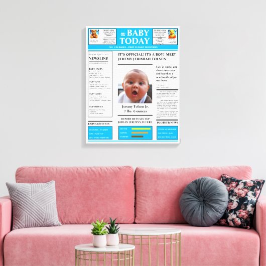 Stretched Canvas Print キャンバスプリント (インサイチュ (リビング))