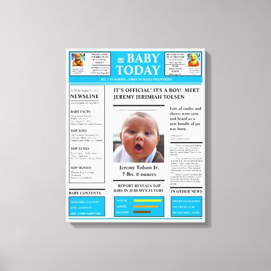 Stretched Canvas Print キャンバスプリント (正面)