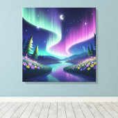 Stretched Canvas Print キャンバスプリント (インサイチュ (ウッドフロア))