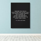 Stretched Canvas Print キャンバスプリント (インサイチュ (ウッドフロア))