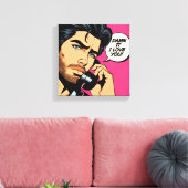 Stretched Canvas Print キャンバスプリント (インサイチュ (リビング))